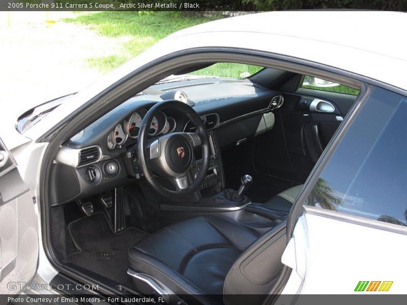  2005 911 Carrera S Coupe Black Interior
