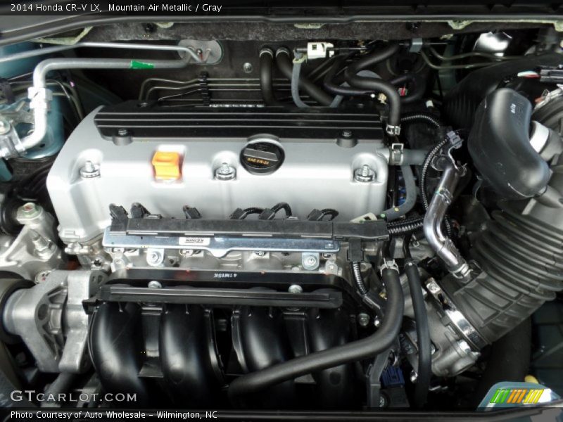 Mountain Air Metallic / Gray 2014 Honda CR-V LX