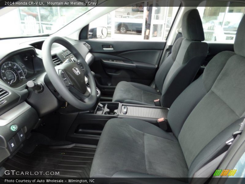 Mountain Air Metallic / Gray 2014 Honda CR-V LX