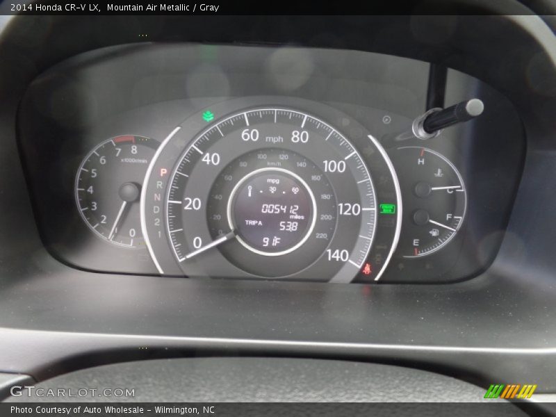 Mountain Air Metallic / Gray 2014 Honda CR-V LX