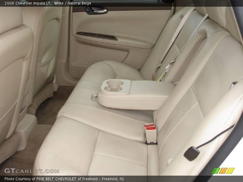 White / Neutral Beige 2006 Chevrolet Impala LT