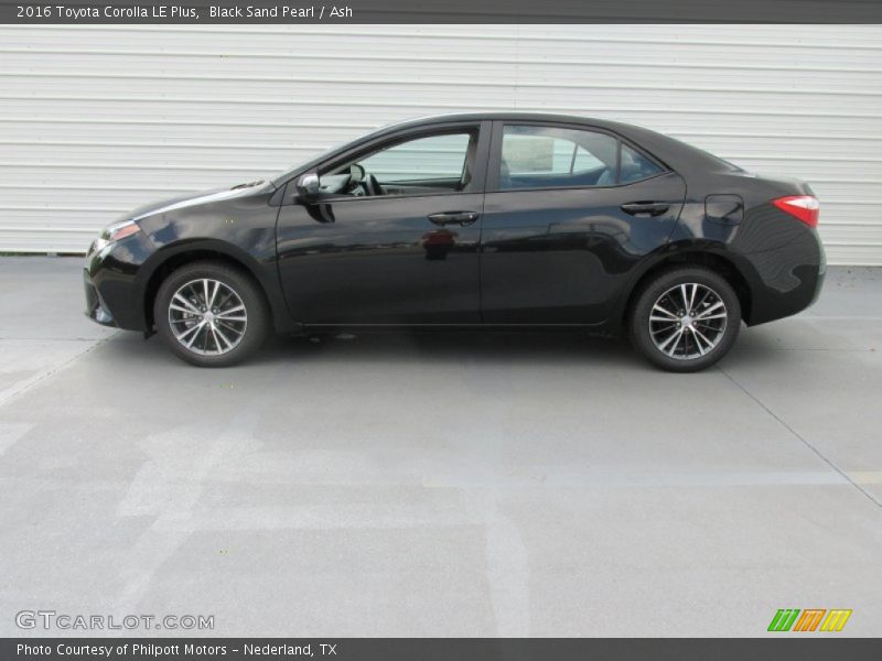 Black Sand Pearl / Ash 2016 Toyota Corolla LE Plus