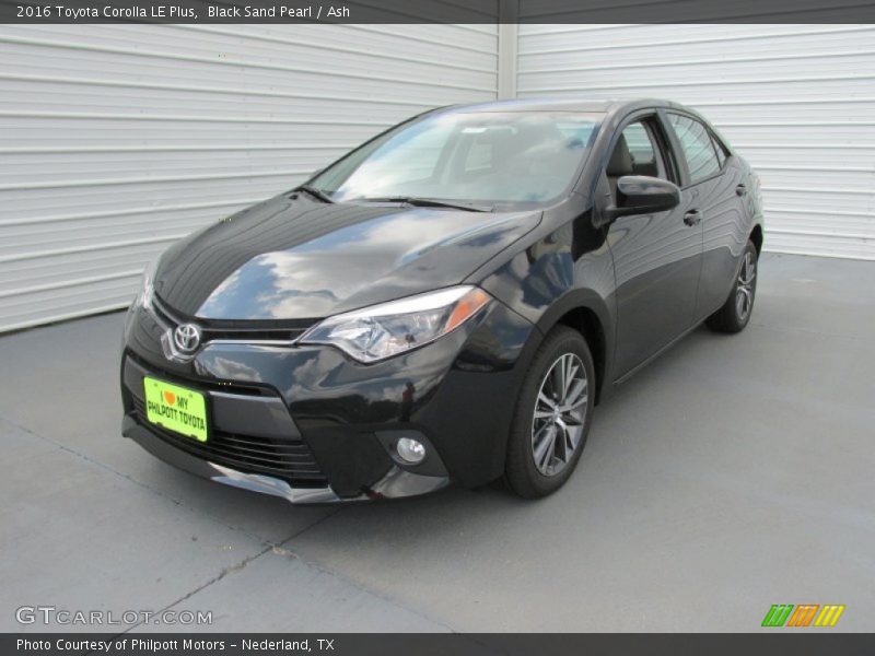 Black Sand Pearl / Ash 2016 Toyota Corolla LE Plus