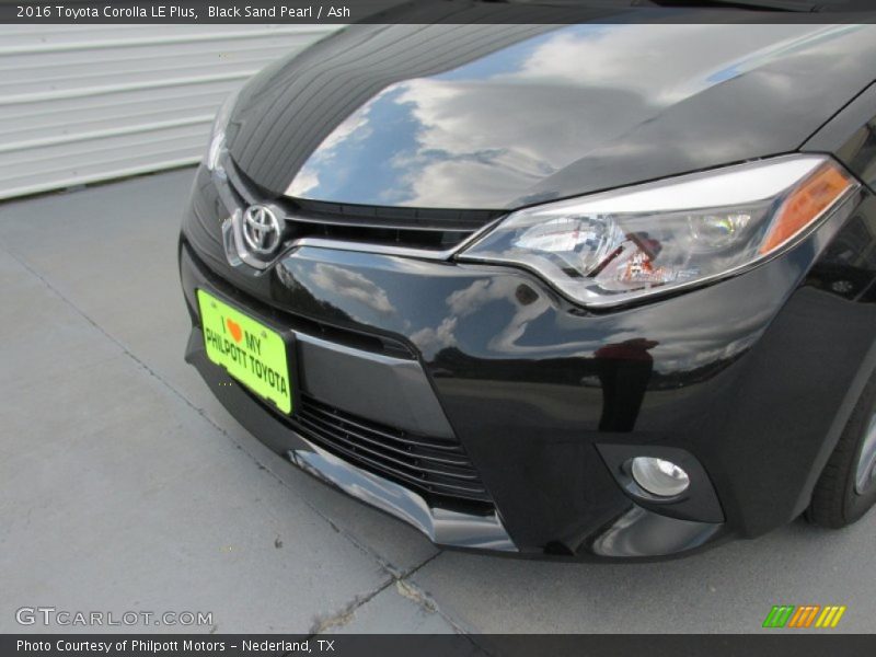 Black Sand Pearl / Ash 2016 Toyota Corolla LE Plus