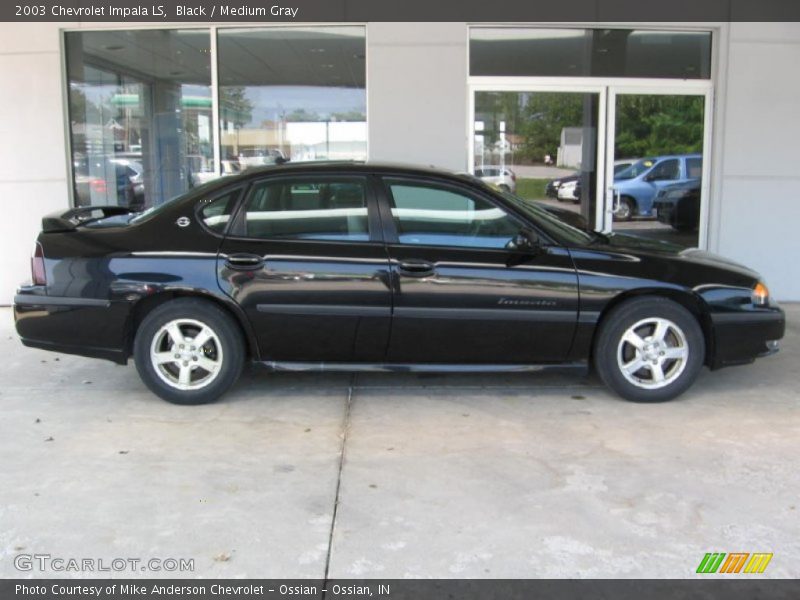Black / Medium Gray 2003 Chevrolet Impala LS