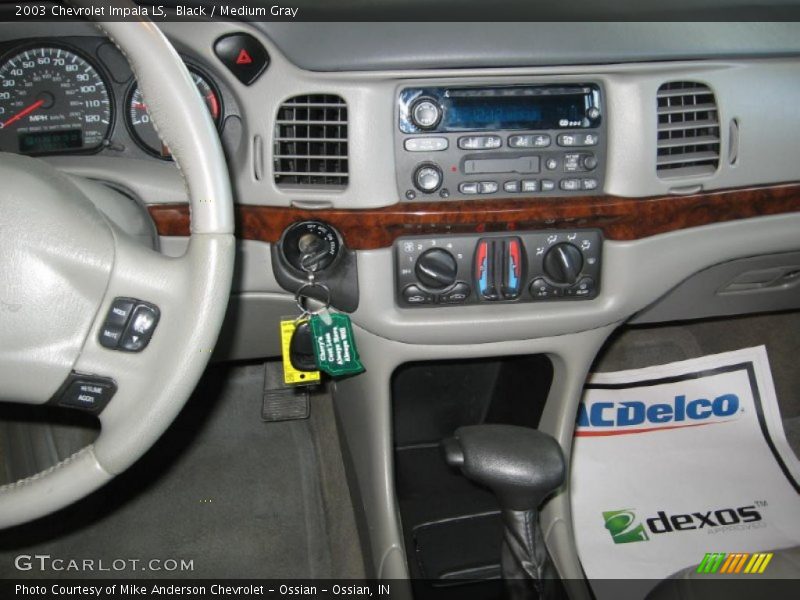 Black / Medium Gray 2003 Chevrolet Impala LS