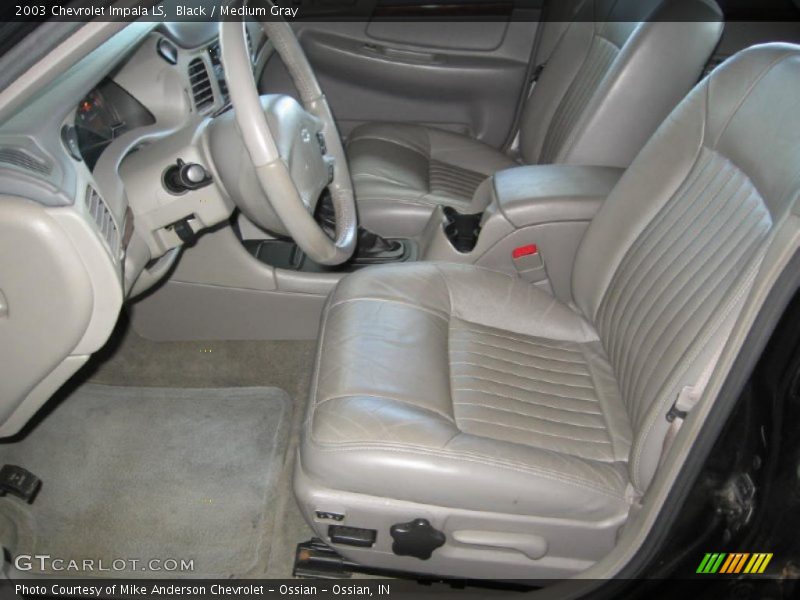 Black / Medium Gray 2003 Chevrolet Impala LS