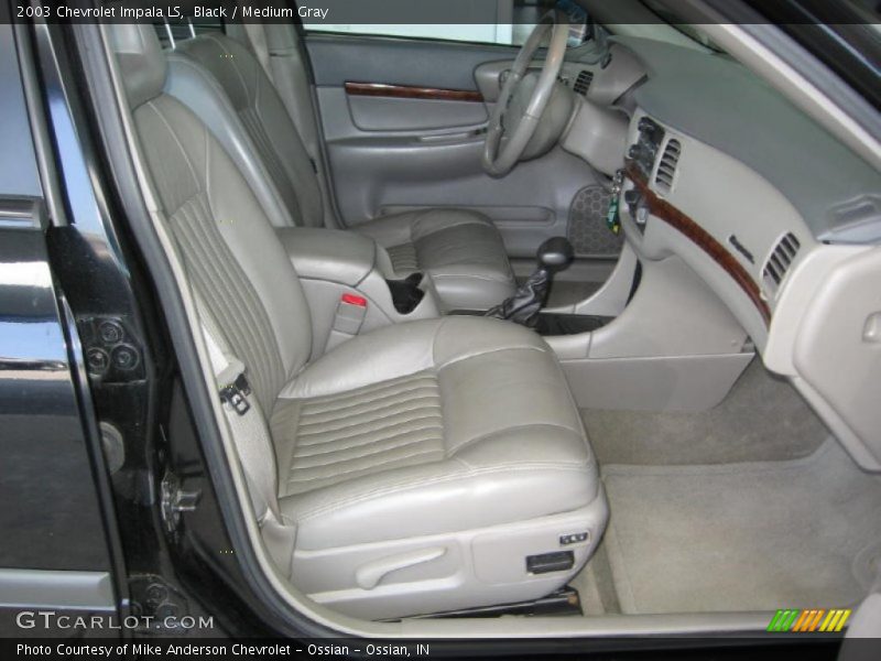Black / Medium Gray 2003 Chevrolet Impala LS