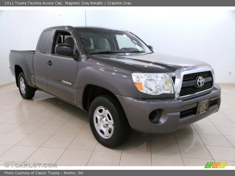 Magnetic Gray Metallic / Graphite Gray 2011 Toyota Tacoma Access Cab