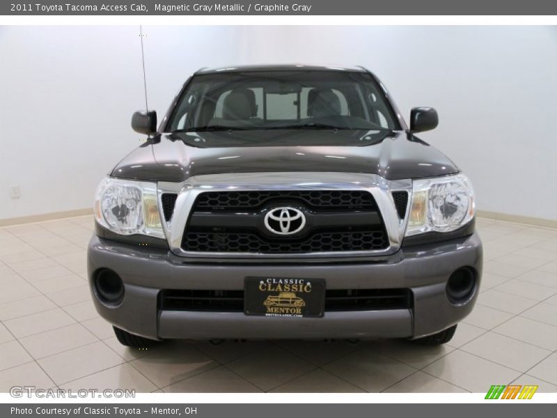 Magnetic Gray Metallic / Graphite Gray 2011 Toyota Tacoma Access Cab