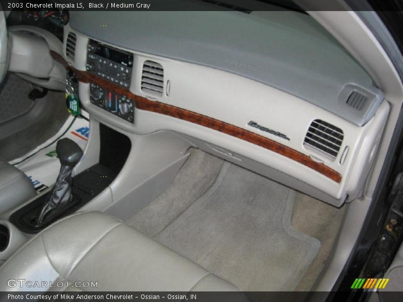 Black / Medium Gray 2003 Chevrolet Impala LS