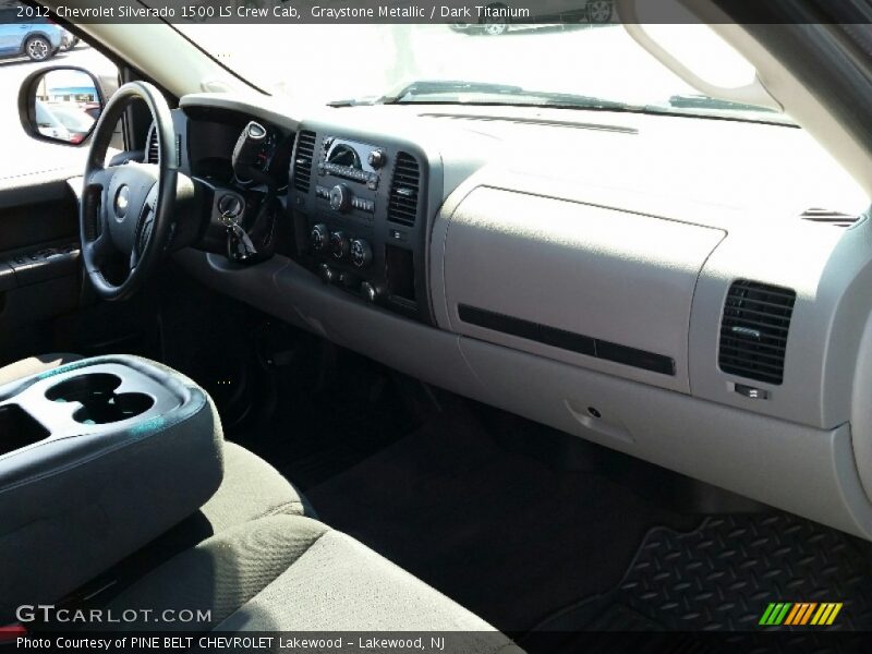 Graystone Metallic / Dark Titanium 2012 Chevrolet Silverado 1500 LS Crew Cab