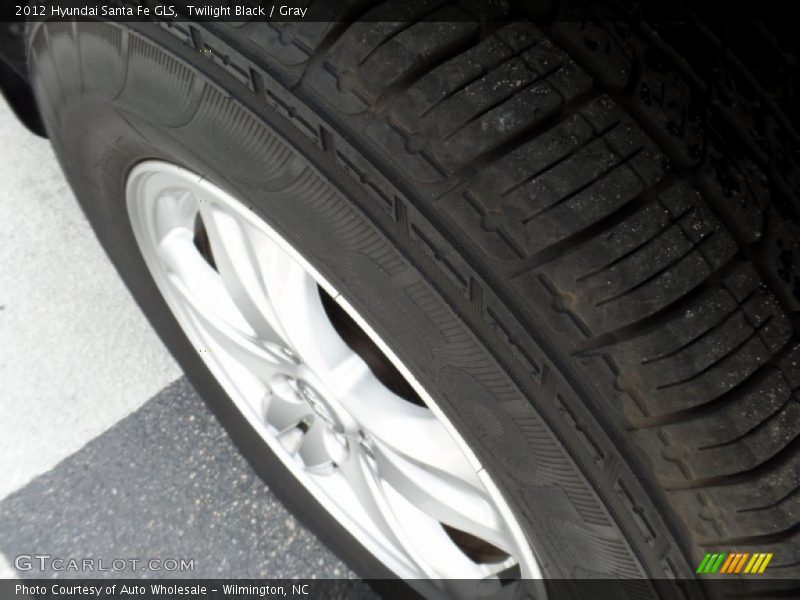 Twilight Black / Gray 2012 Hyundai Santa Fe GLS