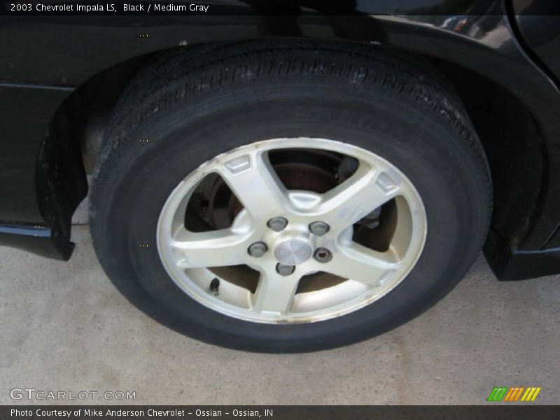 Black / Medium Gray 2003 Chevrolet Impala LS