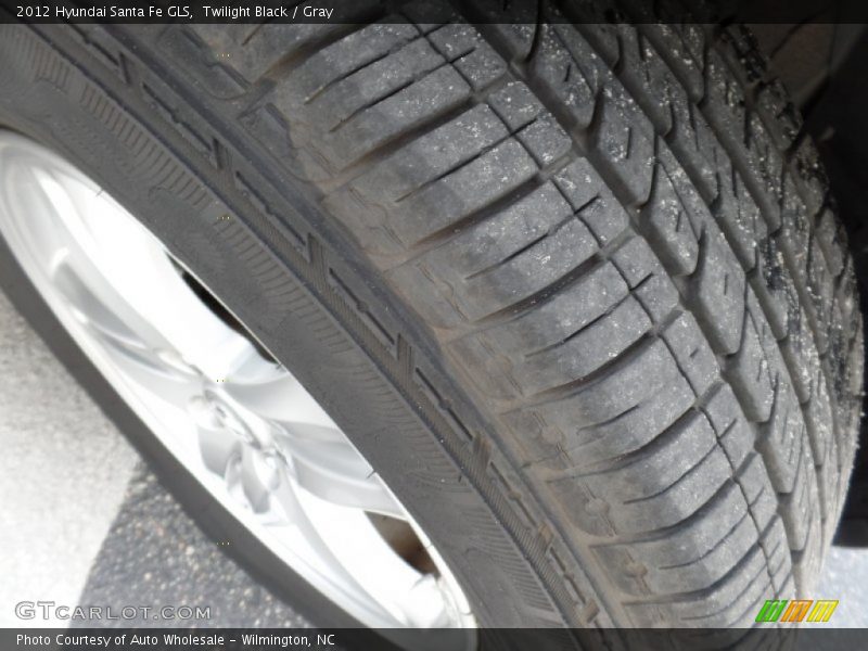 Twilight Black / Gray 2012 Hyundai Santa Fe GLS