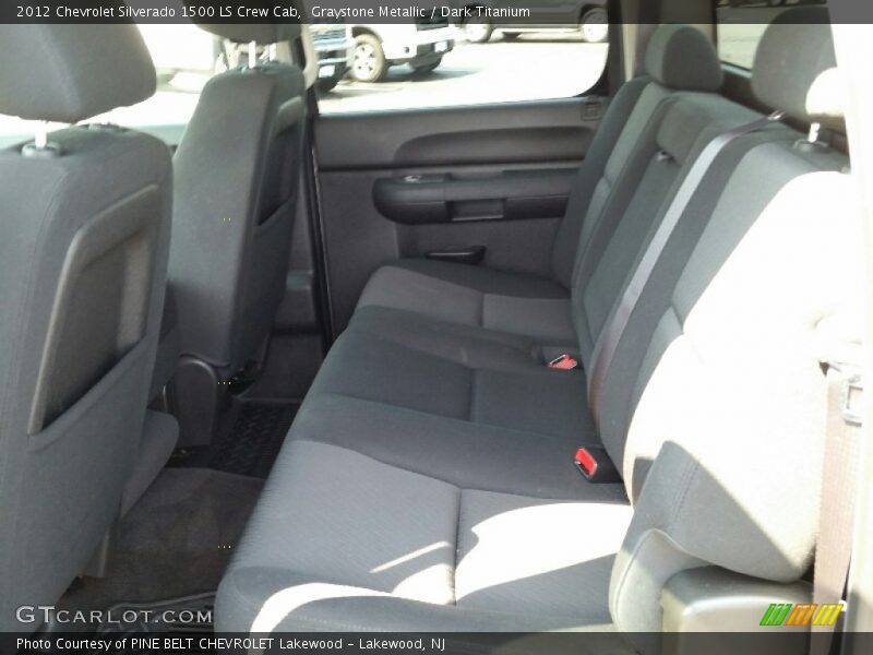Graystone Metallic / Dark Titanium 2012 Chevrolet Silverado 1500 LS Crew Cab