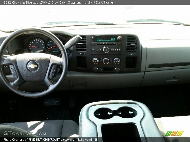 Graystone Metallic / Dark Titanium 2012 Chevrolet Silverado 1500 LS Crew Cab