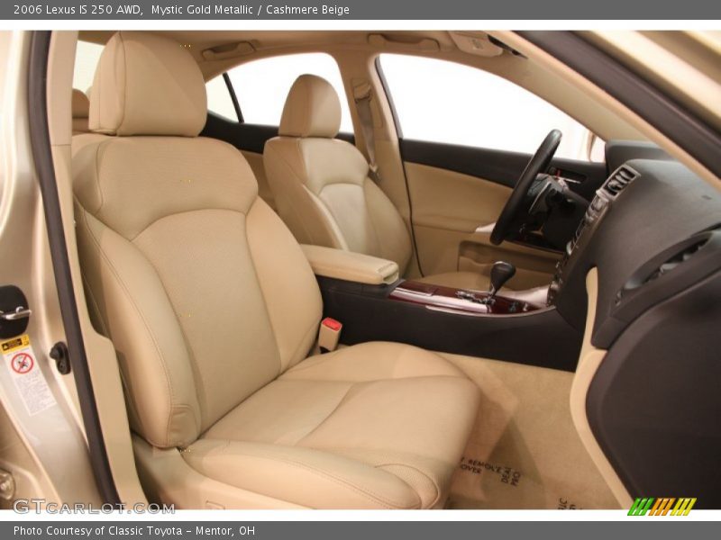 Mystic Gold Metallic / Cashmere Beige 2006 Lexus IS 250 AWD