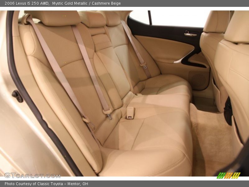 Mystic Gold Metallic / Cashmere Beige 2006 Lexus IS 250 AWD