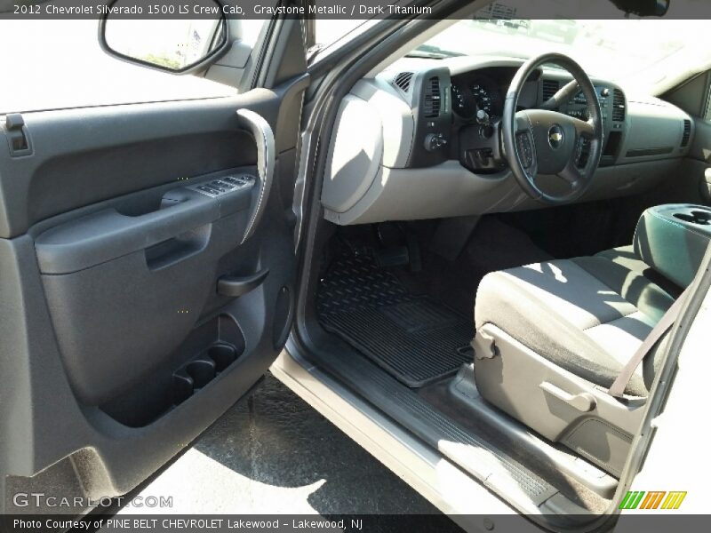 Graystone Metallic / Dark Titanium 2012 Chevrolet Silverado 1500 LS Crew Cab