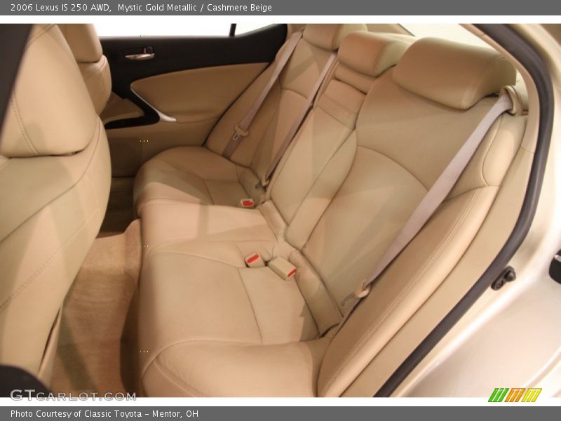 Mystic Gold Metallic / Cashmere Beige 2006 Lexus IS 250 AWD