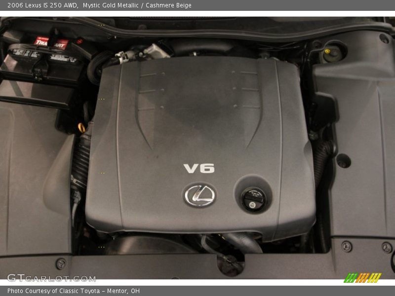 Mystic Gold Metallic / Cashmere Beige 2006 Lexus IS 250 AWD