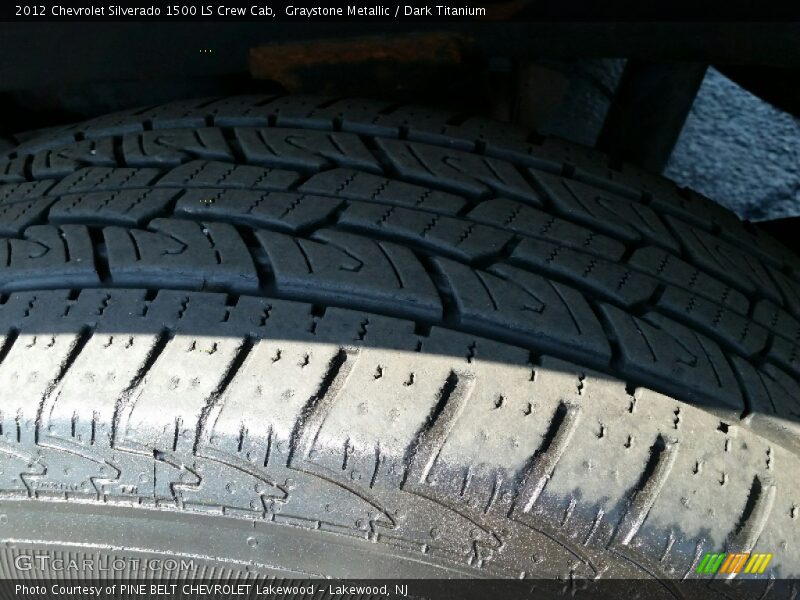 Graystone Metallic / Dark Titanium 2012 Chevrolet Silverado 1500 LS Crew Cab