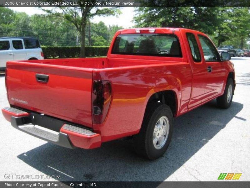 Victory Red / Medium Pewter 2006 Chevrolet Colorado Extended Cab