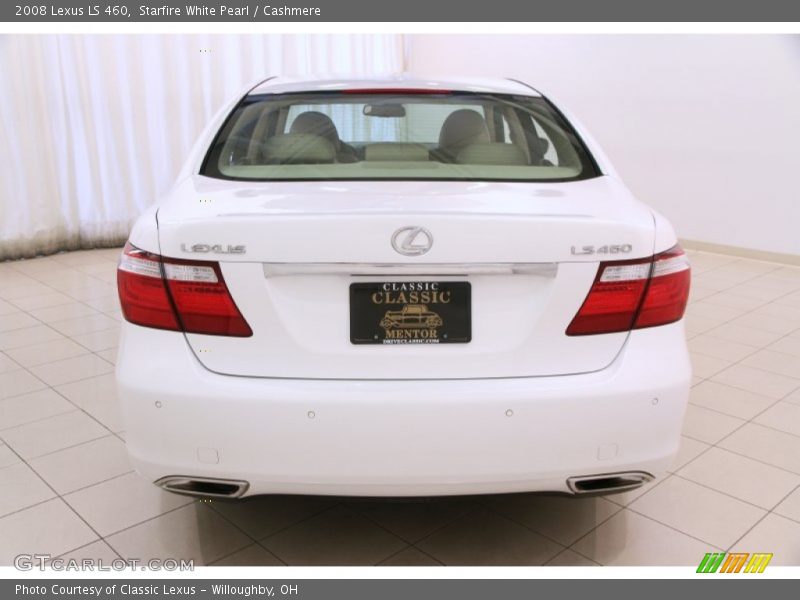 Starfire White Pearl / Cashmere 2008 Lexus LS 460