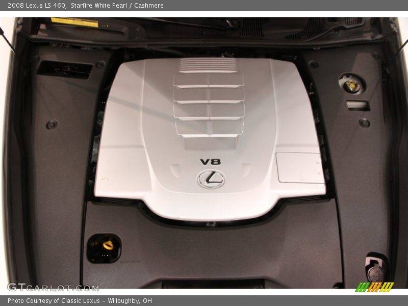 Starfire White Pearl / Cashmere 2008 Lexus LS 460
