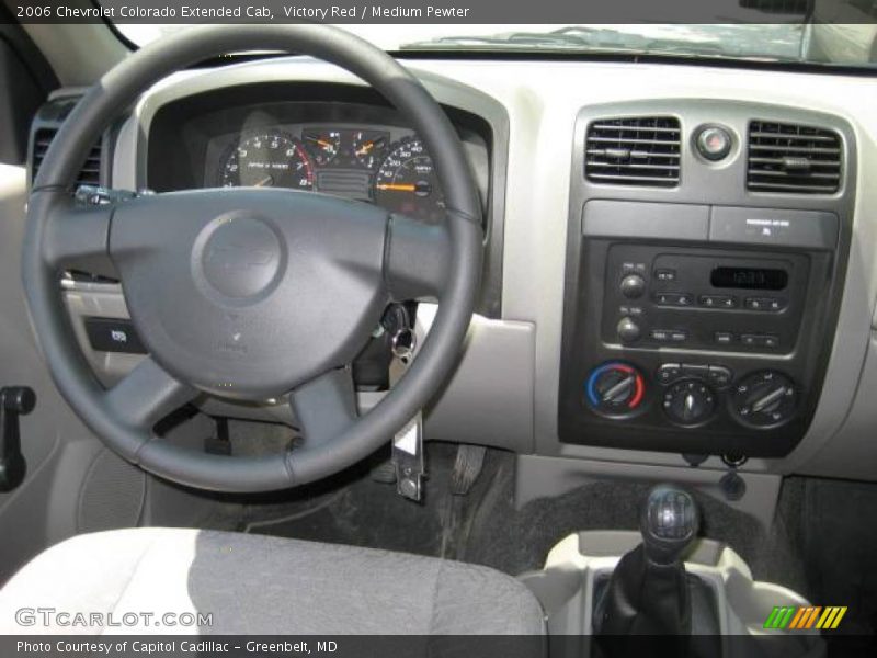 Victory Red / Medium Pewter 2006 Chevrolet Colorado Extended Cab
