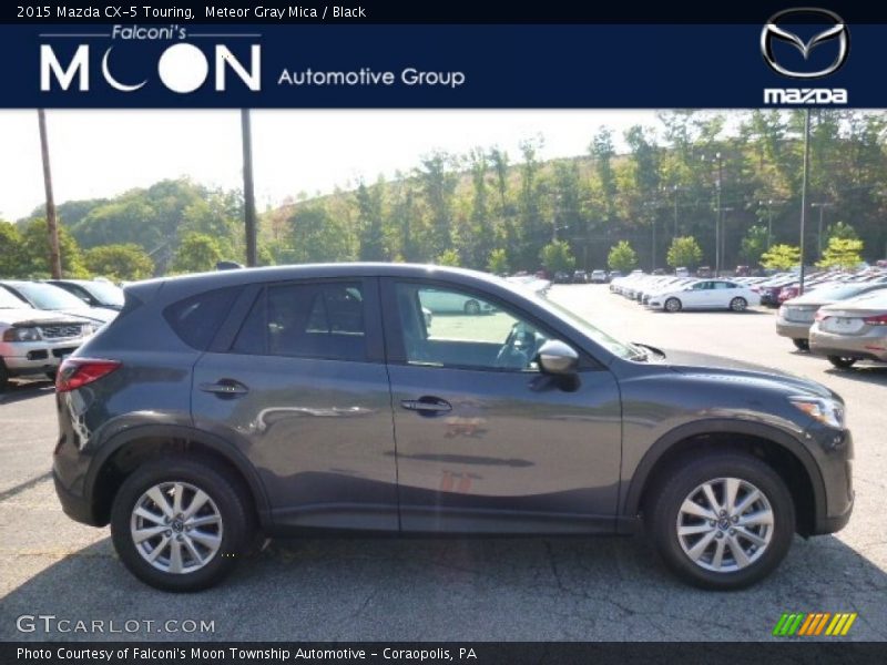 Meteor Gray Mica / Black 2015 Mazda CX-5 Touring