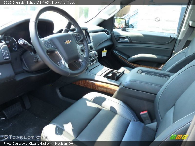 Black / Jet Black 2016 Chevrolet Tahoe LTZ 4WD