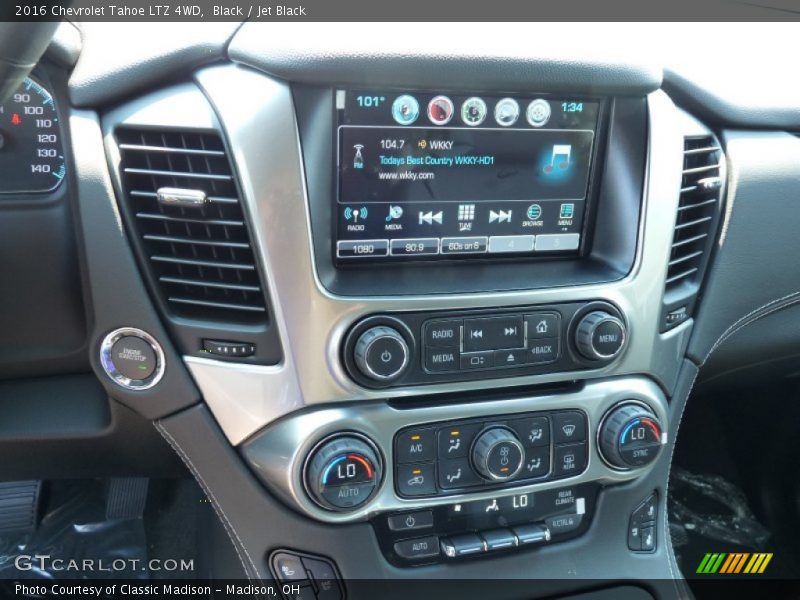 Black / Jet Black 2016 Chevrolet Tahoe LTZ 4WD