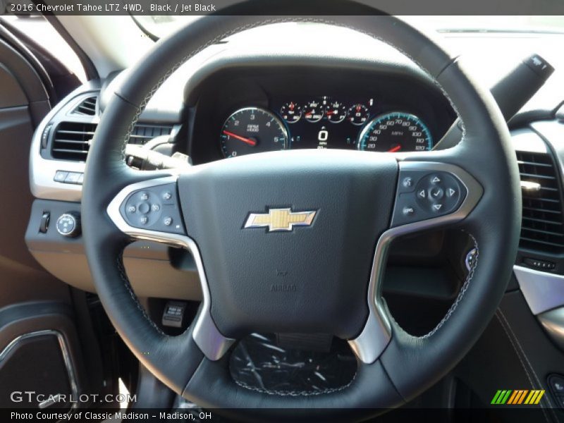Black / Jet Black 2016 Chevrolet Tahoe LTZ 4WD