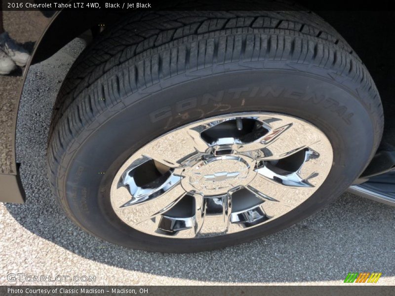 Black / Jet Black 2016 Chevrolet Tahoe LTZ 4WD