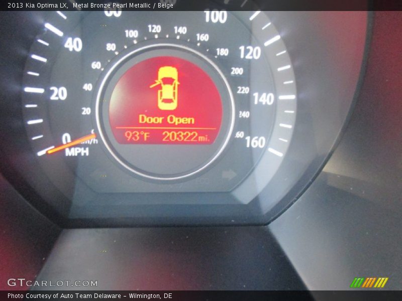 Metal Bronze Pearl Metallic / Beige 2013 Kia Optima LX