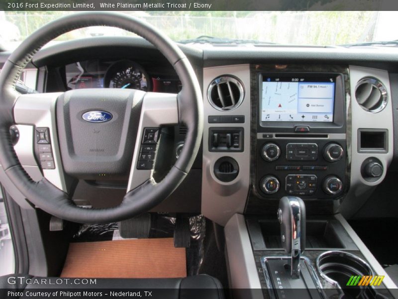 Dashboard of 2016 Expedition Limited