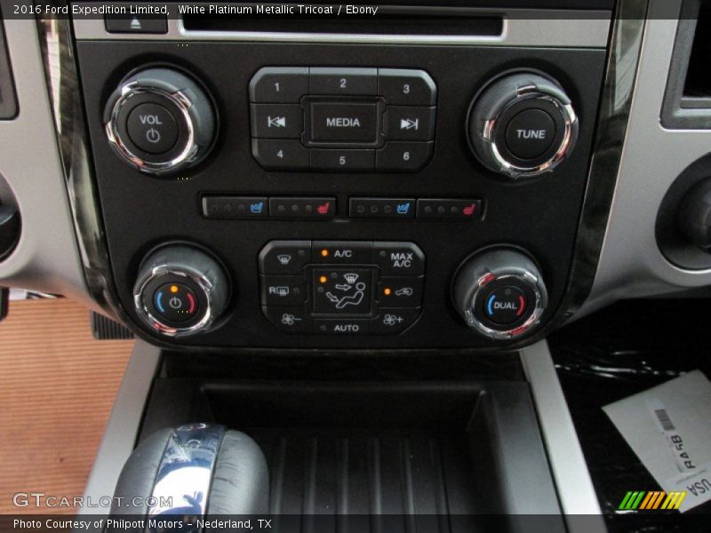 Controls of 2016 Expedition Limited