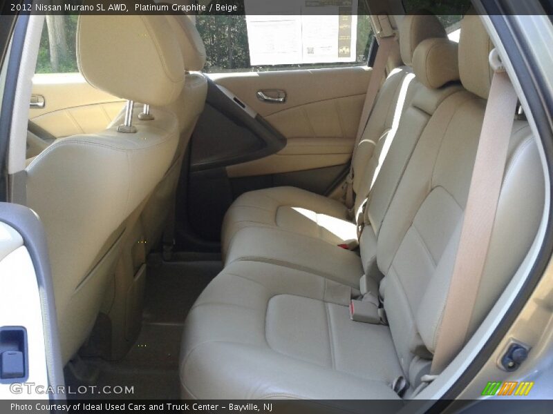 Platinum Graphite / Beige 2012 Nissan Murano SL AWD