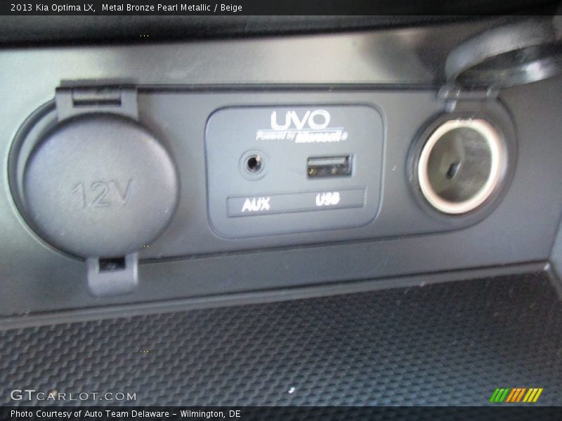 Metal Bronze Pearl Metallic / Beige 2013 Kia Optima LX