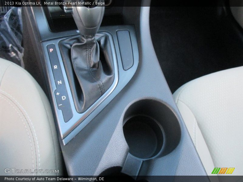 Metal Bronze Pearl Metallic / Beige 2013 Kia Optima LX