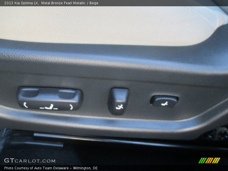 Metal Bronze Pearl Metallic / Beige 2013 Kia Optima LX