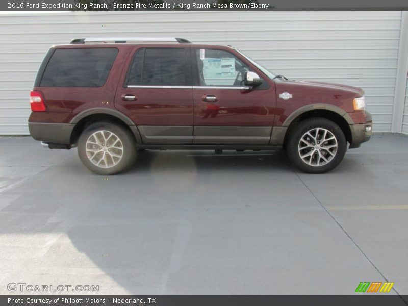  2016 Expedition King Ranch Bronze Fire Metallic