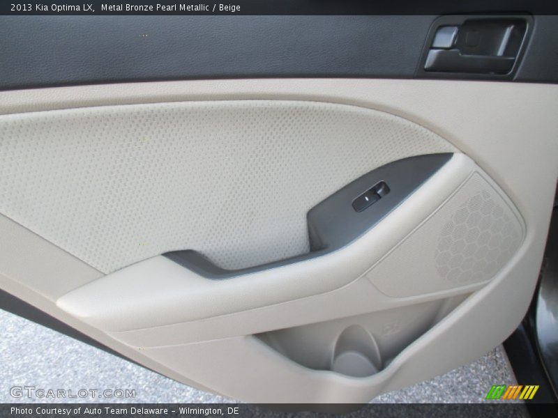 Metal Bronze Pearl Metallic / Beige 2013 Kia Optima LX