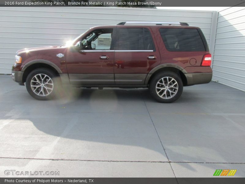  2016 Expedition King Ranch Bronze Fire Metallic