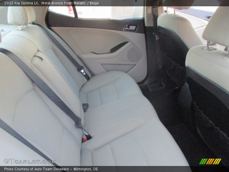 Metal Bronze Pearl Metallic / Beige 2013 Kia Optima LX