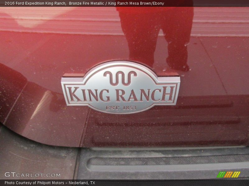 Bronze Fire Metallic / King Ranch Mesa Brown/Ebony 2016 Ford Expedition King Ranch