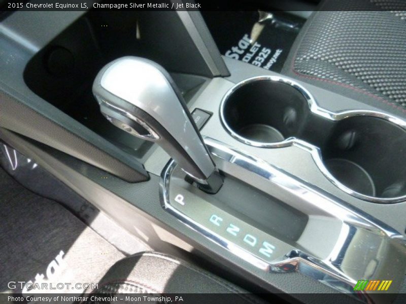 Champagne Silver Metallic / Jet Black 2015 Chevrolet Equinox LS