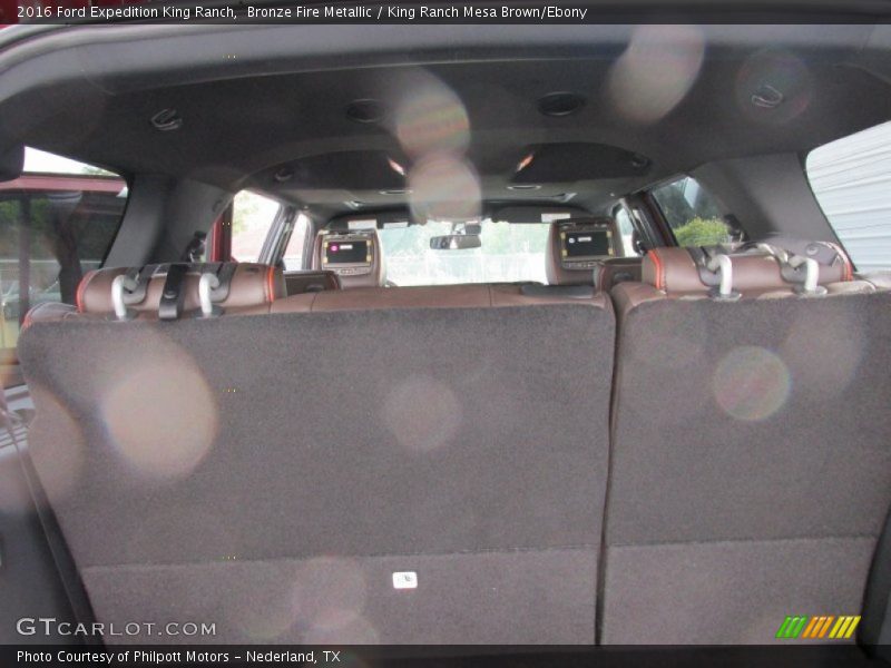 Bronze Fire Metallic / King Ranch Mesa Brown/Ebony 2016 Ford Expedition King Ranch